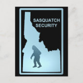 Sasquatch Security Briefkaart (Voorkant)