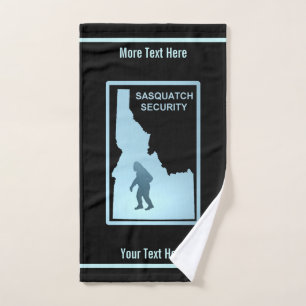 Sasquatch Security - Idaho Bad Handdoek
