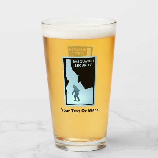 Sasquatch Security - Idaho Glas (Voorkant gevuld)