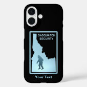 Sasquatch Security - Idaho Hoesje-Mate iPhone Case (Achterkant)