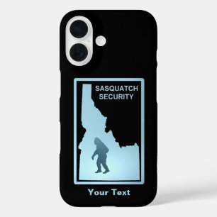 Sasquatch Security - Idaho Hoesje-Mate iPhone Case