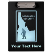 Sasquatch Security - Idaho Klembord (Voorkant)