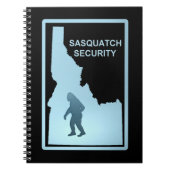 Sasquatch Security - Idaho Notitieboek (Voorkant)