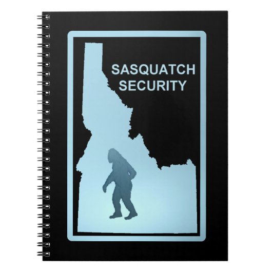 Sasquatch Security - Idaho Notitieboek (Voorkant)