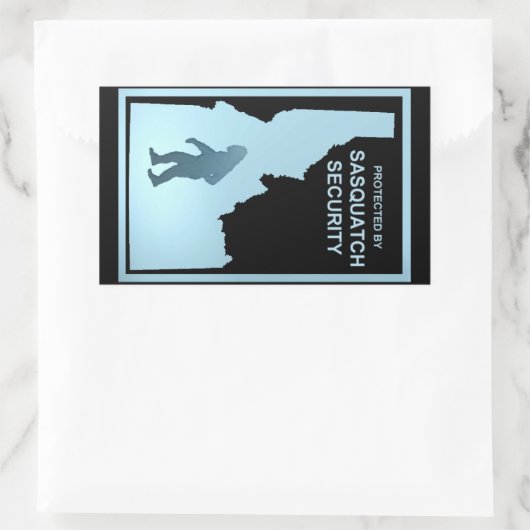 Sasquatch Security - Idaho Rechthoekige Sticker (Tas)