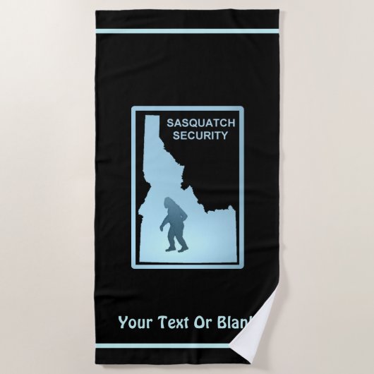 Sasquatch Security - Idaho Strandlaken (Voorkant)