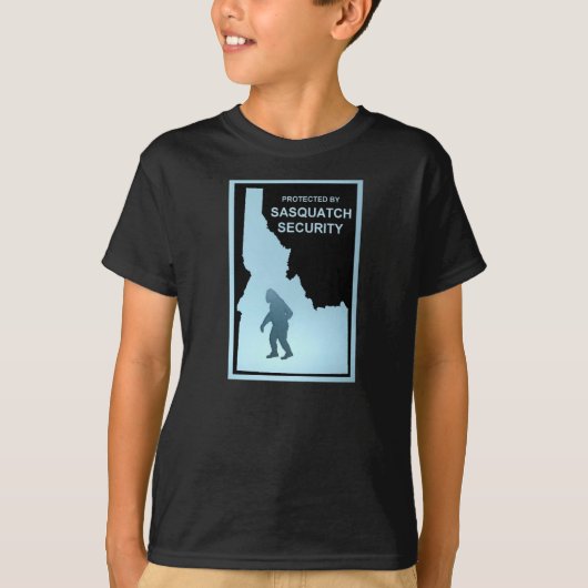 Sasquatch Security - Idaho T-shirt (Voorkant)