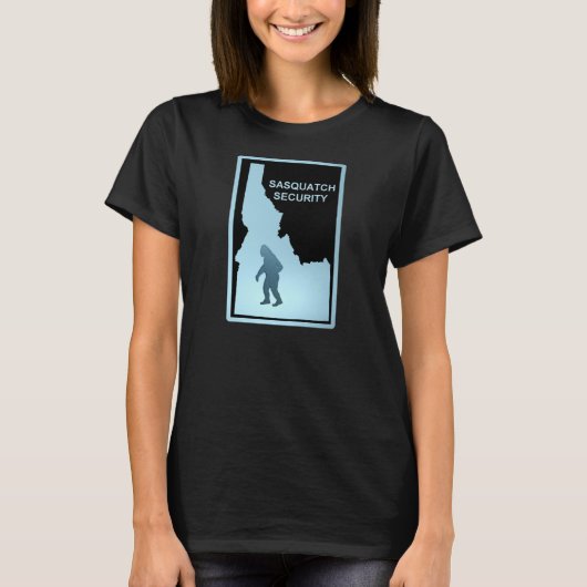 Sasquatch Security - Idaho T-shirt (Voorkant)