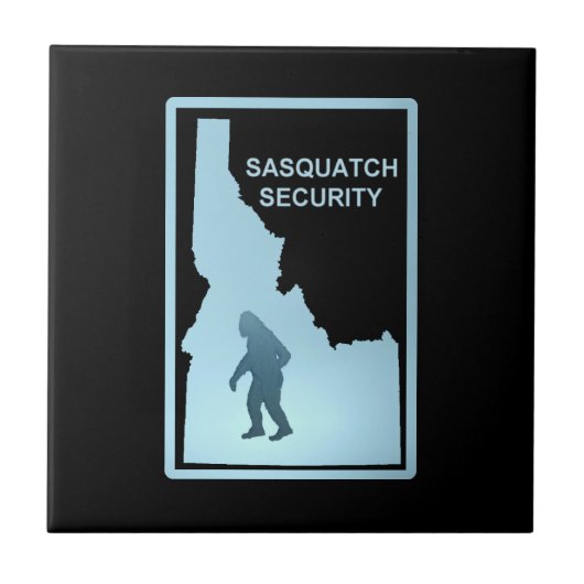 Sasquatch Security - Idaho Tegeltje (Voorkant)