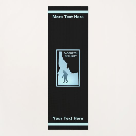 Sasquatch Security - Idaho Yogamat (Voorkant)