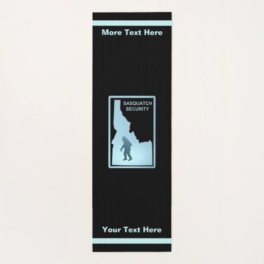 Sasquatch Security - Idaho Yogamat (Achterkant)