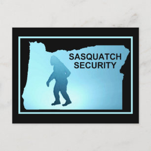 Sasquatch Security - Oregon Briefkaart