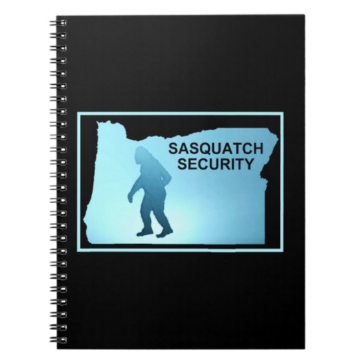 Sasquatch Security - Oregon Notitieboek (Voorkant)