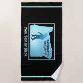 Sasquatch Security - Oregon Strandlaken (Voorkant)