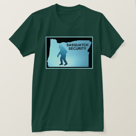 Sasquatch Security - Oregon T-shirt (Design voorkant)