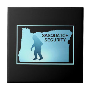 Sasquatch Security - Oregon Tegeltje