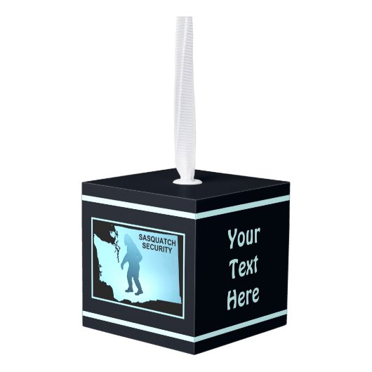 Sasquatch Security - Washington Decoratie (Achter hoekig)