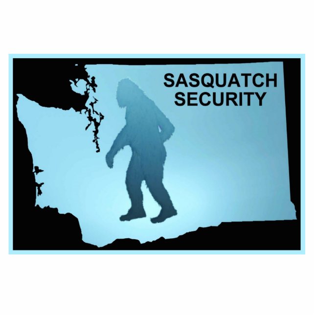 Sasquatch Security - Washington Fotobeeldje Magneet (Voorkant)