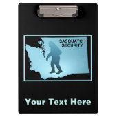 Sasquatch Security - Washington Klembord (Voorkant)