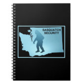 Sasquatch Security - Washington Notitieboek (Voorkant)
