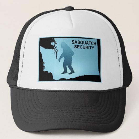 Sasquatch Security - Washington Trucker Pet (Voorkant)