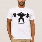 Sasquatch Shirt, Funny Bigfoot Graphic Sasquat T-shirt (Voorkant)