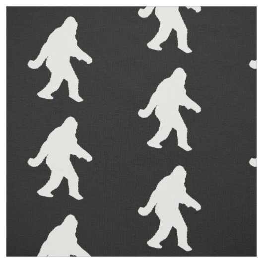 Sasquatch Silhouet Stof (Swatch)