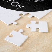 Sasquatch Silhouette Legpuzzel (Zijkant)