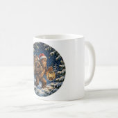 Sasquatch Sinterklaas Kerst Koffiemok (Voorkant rechts)