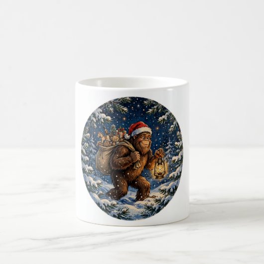 Sasquatch Sinterklaas Kerst Koffiemok (Center)