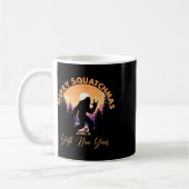 Sasquatch Sinterklaas Yeti Prettig Squatchmas Bigf Koffiemok (Links)