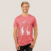 Sasquatch Sippin' Coffee T-shirt (Voorkant volledig)