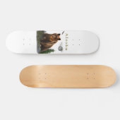 sasquatch skateboard (Horizontaal)