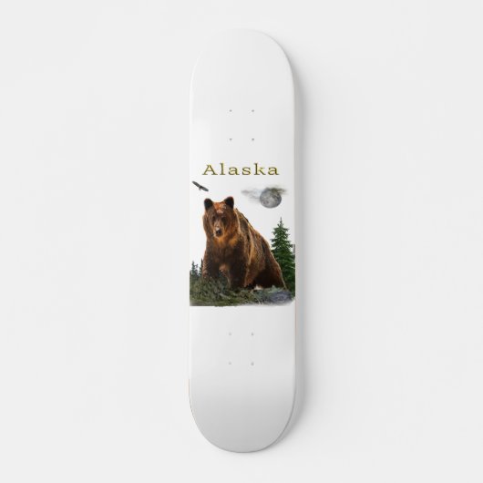 sasquatch skateboard (Voorkant)