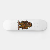 sasquatch skatin'. persoonlijk skateboard (Horizontaal)
