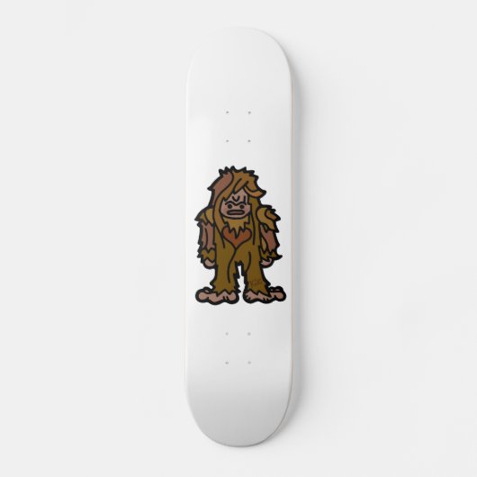sasquatch skatin'. persoonlijk skateboard (Voorkant)