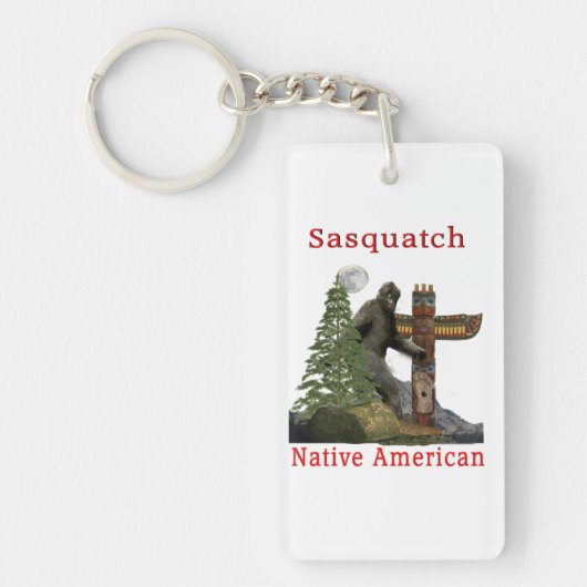 sasquatch sleutelhanger (Voorkant)