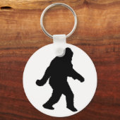 Sasquatch Squatchin' Silhouette Sleutelhanger (Voorkant)