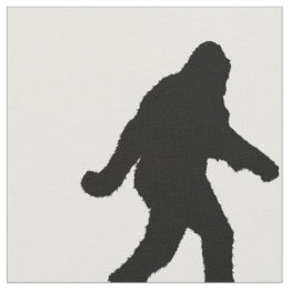 Sasquatch Squatchin' Silhouette Stof