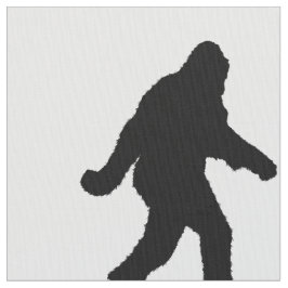 Sasquatch Squatchin' Silhouette Stof