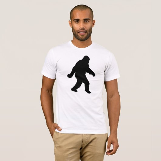 Sasquatch Squatchin' Silhouette T-shirt (Voorkant volledig)