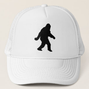 Sasquatch Squatchin' Silhouette Trucker Pet
