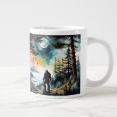 Sasquatch Staand onder het maanlicht Grote Koffiekop (Rechts)