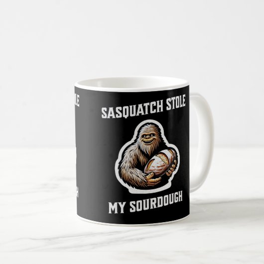 Sasquatch stal mijn zuurdesem koffiemok (Voorkant rechts)