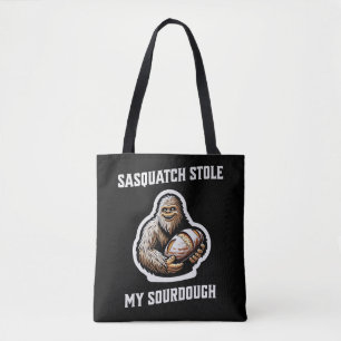 Sasquatch stal mijn zuurdesem tote bag