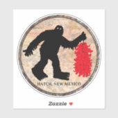 SASQUATCH STICKER (Vel)
