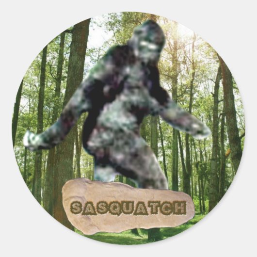 Sasquatch Sticker (Voorkant)