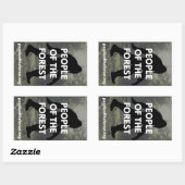 Sasquatch Sticker Set (Stijl A) (Vel)