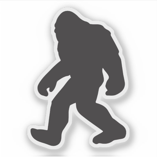 Sasquatch-sticker Sticker (Voorkant)