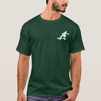 sasquatch surfen t-shirt